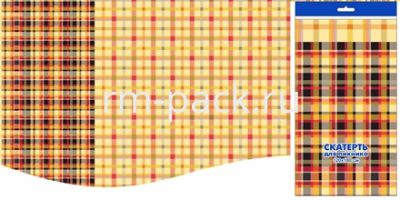 Скатерть ПВД 120х180см (геометрия, цв.в ассортименте) в Сургуте