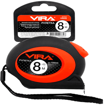 Рулетка  8м *25мм VIRA RAGE (100045) в Сургуте