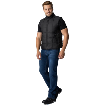 Жилет утепленный ОФИС (цв.черный/размеры не ГОСТ) в Сургуте