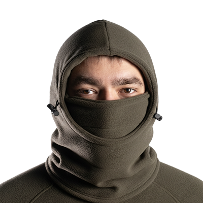 Капюшон-маска флисовая (цв.хаки)