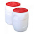 Бочка 35л. пластмассовая . (горловина d 250 мм) (М391) (уп.4) в Сургуте