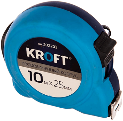 Рулетка  10м *25мм KROFT (202203) в Сургуте