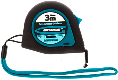 Рулетка  3м*16мм GROSS Ergonomisch  (31101) в Сургуте