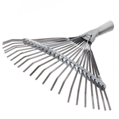 Грабли веерные 22 зубца пластинчатые оцинковка  в Сургуте