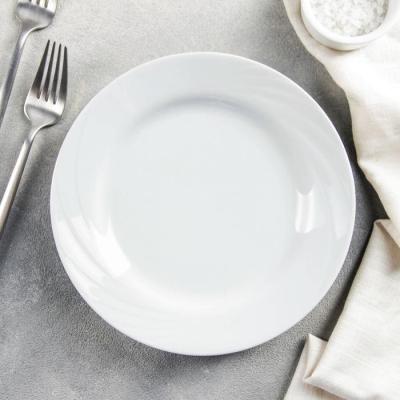 Тарелка д.200 мм мелкая Голубка "Белье" гр.Б (507918) в Сургуте