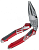 Длинногубцы 200мм NWS комб.изогнутые до 1000В CombiErgo (1406-69-200) в Сургуте