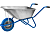Тачка садово-строительная 1-колесная 90л/180кг ЗУБР с PU колесом (ПТ-100) 39901 в Сургуте