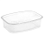 Контейнер одноразовый 350 гр. с крышкой (плоский) в Сургуте