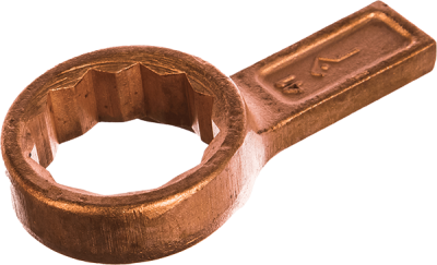 Ключ накидной односторонний КГНО 41 омедненный КЗСМИ в Сургуте