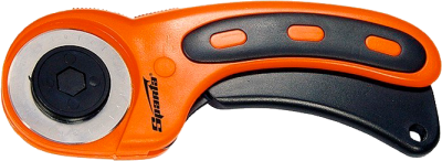 Нож монтажный пистолетный 45мм вращ.лезвие-ролик СПАРТА (789905) в Сургуте