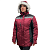 Куртка зимняя  СЕВЕРЯНКА женская (цв.бордовый+черный) в Сургуте