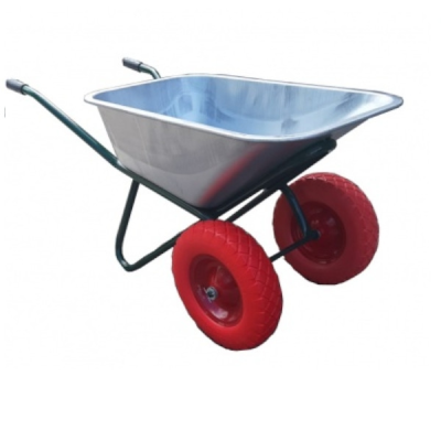 Тачка строительная 2-колесная 110л/240кг PU колесо в Сургуте