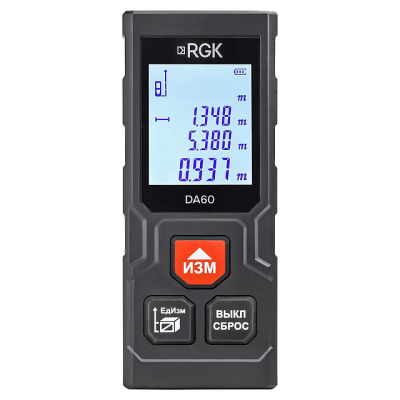 Дальномер лазерный 60 м. RGK DA60 в Сургуте