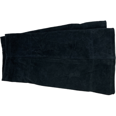 Нарукавники спилковые с молескиновыми напульсниками (тк.спилок) цв.черный в Сургуте