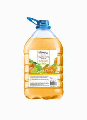 Мыло жидкое 5л Romax Эконом ПЭТ-бутылка в Сургуте