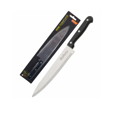 Нож 200мм. поварской с бакелитовой ручкой MAL-01B в Сургуте