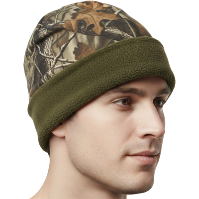 Шапка флисовая (цв.лес)