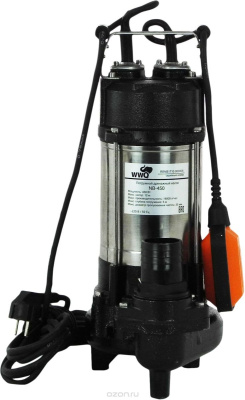 Насос WWQ NB 450 дренажно-канализационный с поплавком. в Сургуте