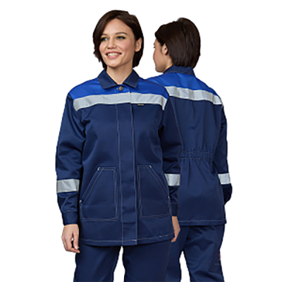 Костюм летний женский ПАНТЕОН брюки (цв.синий+василек) в Сургуте