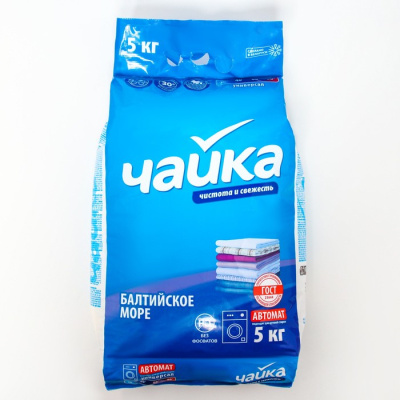 Стиральный порошок Чайка автомат 5кг в Сургуте