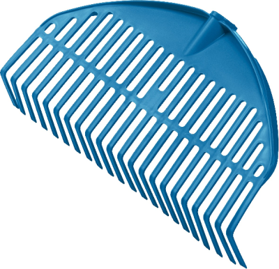 Грабли веерные 22 зубца пластинчатые пластик Grinda (421817) в Сургуте