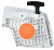 Стартер в сборе STIHL 270 (1133 080 2800) в Сургуте