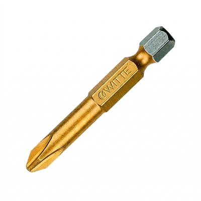 Бита 1/4 Ph2 50мм. WITTE TIN титан (275522000) в Сургуте