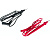 Щупы UT-L20 1000В CAT I / 600В CAT II 10А 0,9 метра UNI-T 00-00005627 (16859107) в Сургуте