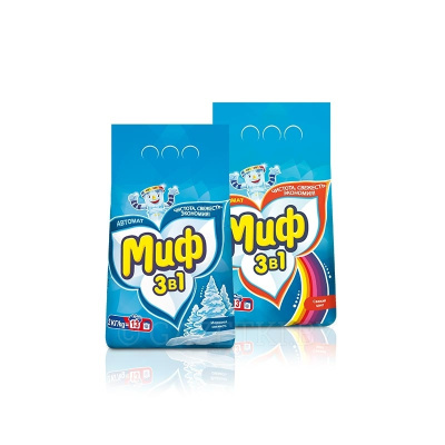 Стиральный порошок Миф автомат 2кг в Сургуте