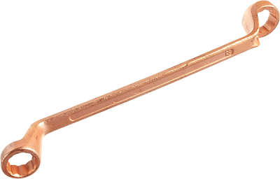 Ключ накидной КГН 19*22 коленчатый омедненный КЗСМИ в Сургуте