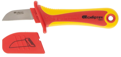 Нож кабельный прямой Сибртех до 1000В (78800) в Сургуте