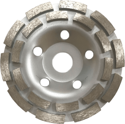 Чашка зачистная алмазная 125*22мм двухрядная Almarez (303212) в Сургуте