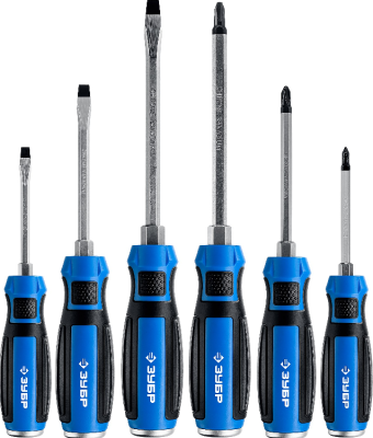 Набор отверток  6шт ЗУБР Ударник (25026) в Сургуте