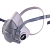 Полумаска фильтрующая AVANGARD 6100  (без фильтров) арт.179578
