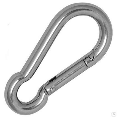 Карабин пожарный оцинк. 9 DIN5299С в Сургуте