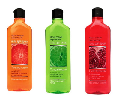 Гель для душа Фруктовый вернисаж 420мл  в Сургуте