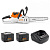 Пила аккум. STIHL MSA140С-B серия Compact (ш.30,ц.71PM364 ч.70) с АКБ и ЗУ AL101+AK30 1254 011 5858