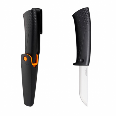 Нож универсальный с точилкой FISKARS (1023617) в Сургуте