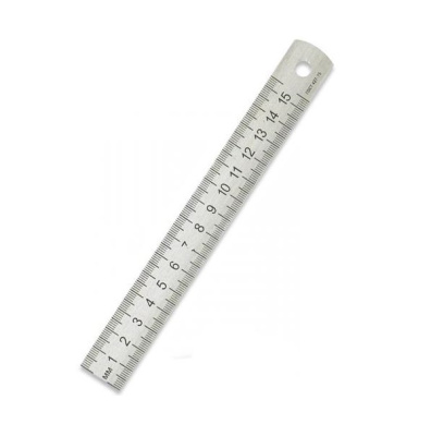 Линейка  150мм ГТО  металлическая в Сургуте