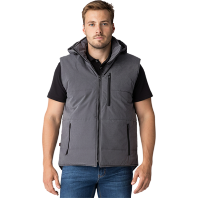 Жилет утепленный РЕСПЕКТ (цв.т.серый) в Сургуте