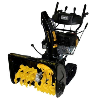Снегоочиститель 11л.с. CHAMPION STT1170E (гусеницы) подогрев ручек. в Сургуте