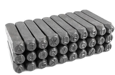 Клейма стальные буквенные №10 SITOMO УЦЕНЕННЫЕ в Сургуте