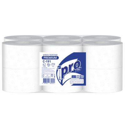 Бумага туалетная 2сл/170м белая PROtissue  в Сургуте