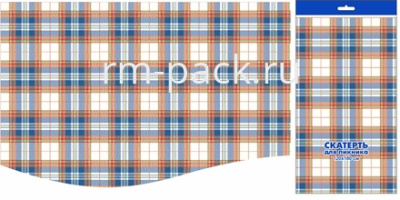 Скатерть ПВД 120х180см (геометрия, цв.в ассортименте) в Сургуте