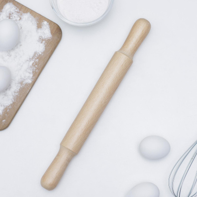 Скалка двуручная 36х4 см, БУК (6904059) в Сургуте